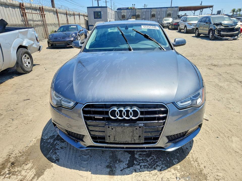 2013 Audi A5 VIN WAULFAFR1DA001419 COPART salvage auction — REAR END, Ca - Dis/Dlr/Exp App For Dup Clean, sold $1,050 on 2026-07-27 (photo 5)