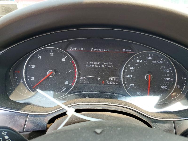 2012 Audi A6 VIN WAUGGAFC0CN057000 COPART salvage auction — FRONT END, Ny - Mv-907A Salvage Certificate, sold $450 on 2026-07-27 (photo 9)