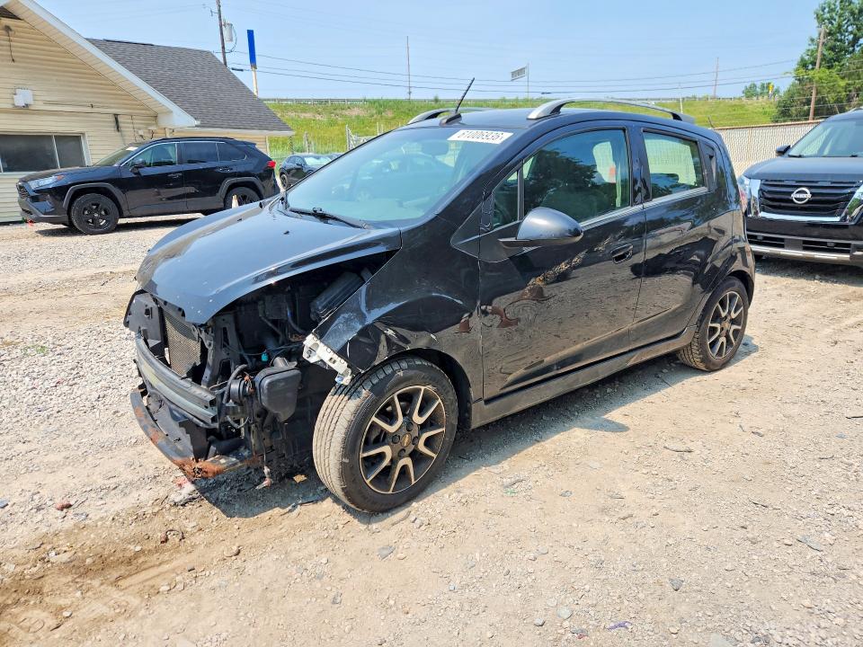 2013 Chevrolet Spark VIN KL8CF6S95DC508004 COPART salvage auction — FRONT END, Oh - Cert Of Title-Salvage, sold $90 on 2026-07-29 (photo 1)