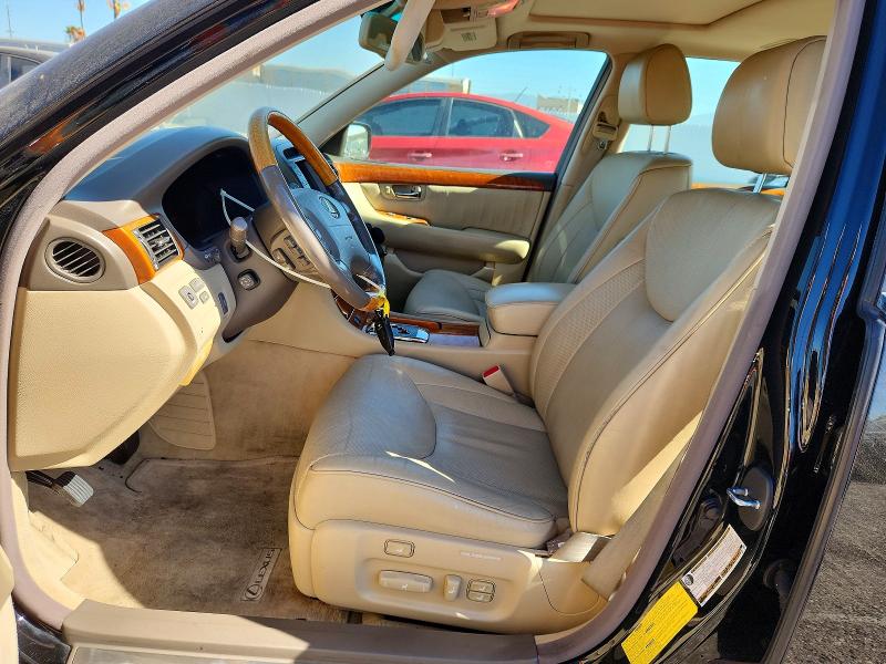 2005 Lexus Ls 430 VIN JTHBN36F350177364 COPART salvage auction — MINOR DENT/SCRATCHES, CA - DIS/DLR/EXP ONLY CLEAN TITLE, sold $10,200 on 2026-07-17 (photo 7)
