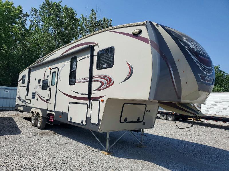 2014 Sabre by forest rive VIN 4X4FSRK24E3008769 COPART salvage auction — ROOF, NY - MV-907A SALVAGE CERTIFICATE, sold $4,300 on 2026-07-16 (photo 1)