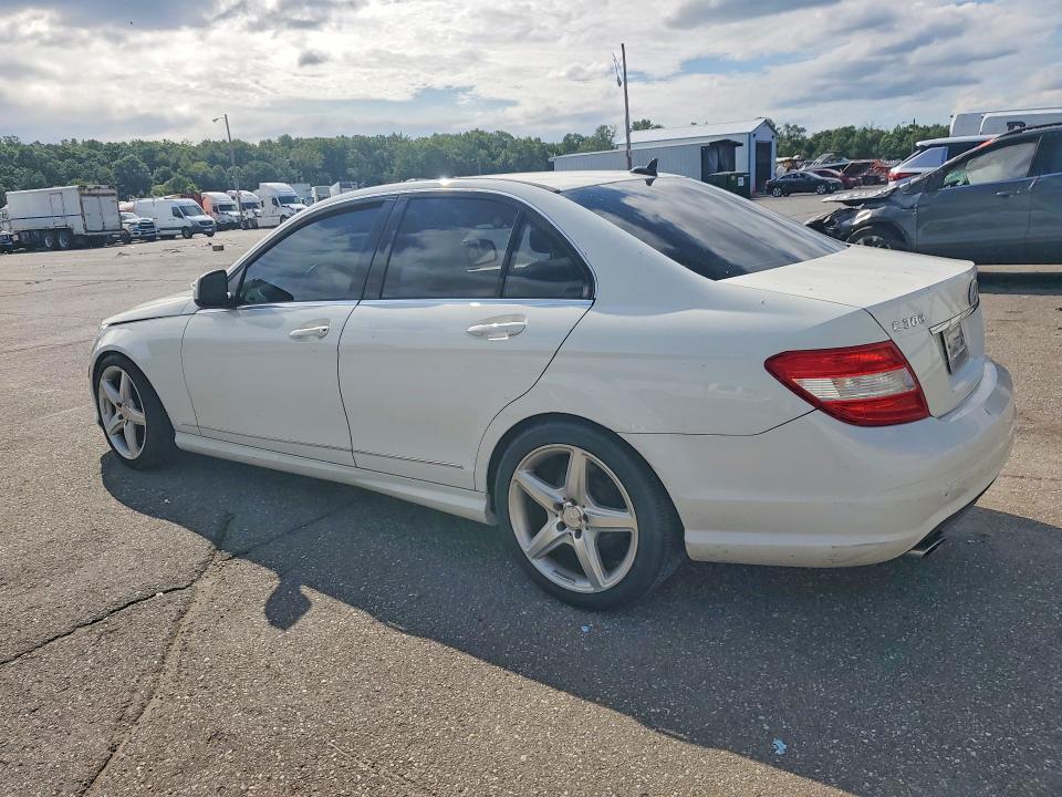 2009 Mercedes-benz C class VIN WDDGF81X49R079209 COPART salvage auction — WATER/FLOOD, NJ - CERT OF TITLE-SALVAGE FLOOD (P), sold $450 on 2026-08-18 (photo 2)