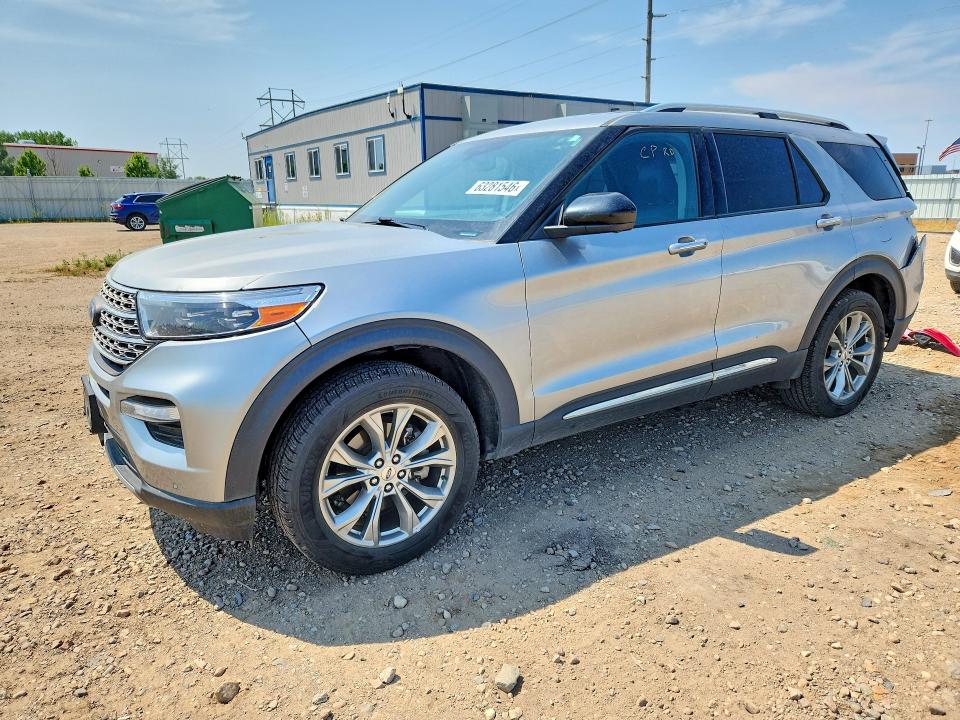 2023 Ford Explorer VIN 1FMSK8FH8PGA60572 COPART salvage auction — REAR END, Nd - Cert Of Title - Salvage Vehicl, sold $9,300 on 2026-10-05 (photo 1)
