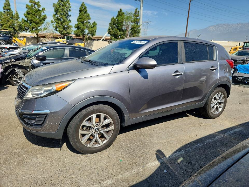 2016 Kia Sportage VIN KNDPB3AC7G7880988 COPART salvage auction — MECHANICAL, Ca - Dis/Dlr/Exp Only Clean Title, sold $825 on 2026-07-28 (photo 1)