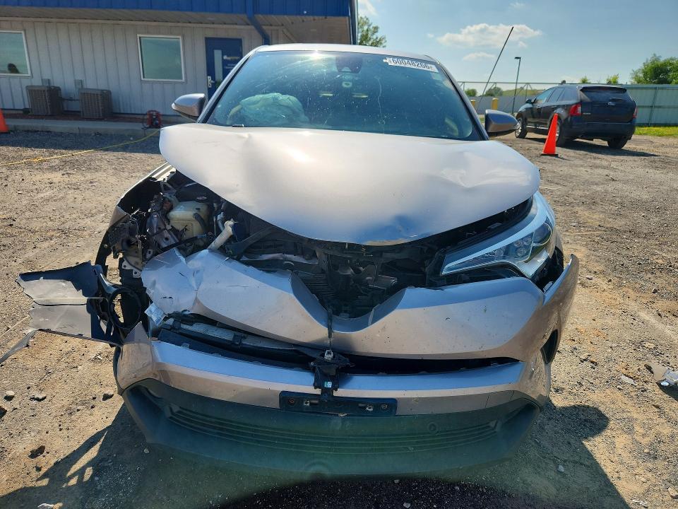 2018 Toyota C-hr VIN NMTKHMBX1JR055055 COPART salvage auction — FRONT END, Salvage Title, sold $175 on 2026-07-28 (photo 5)