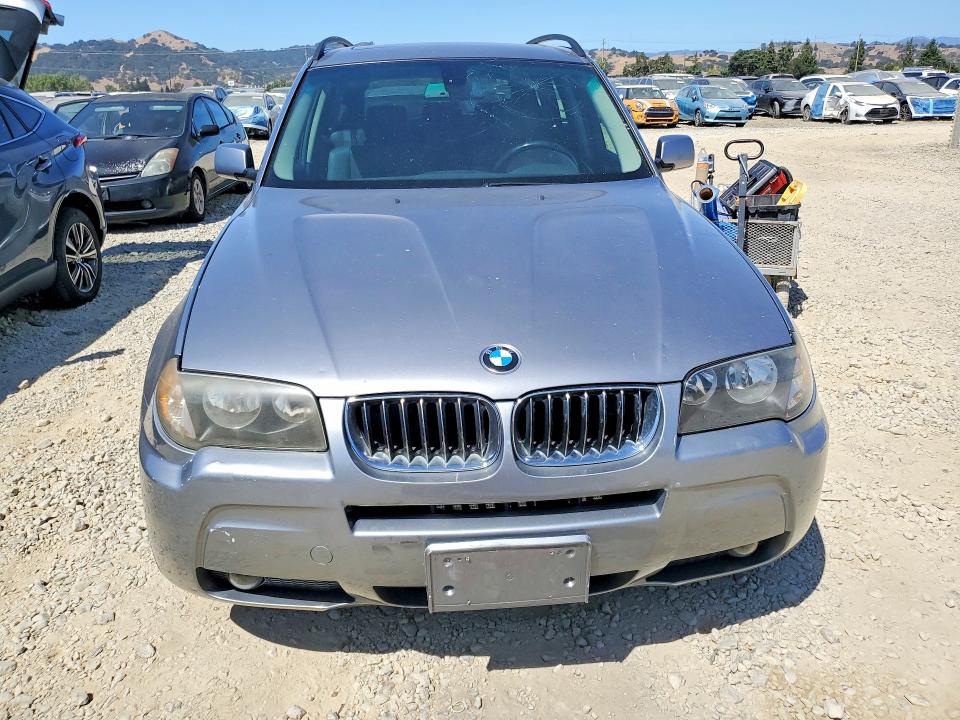 2006 BMW X3 VIN WBXPA93446WD26006 COPART salvage auction — FRONT END, CA - SALVAGE CERTIFICATE, sold $225 on 2026-07-09 (photo 5)
