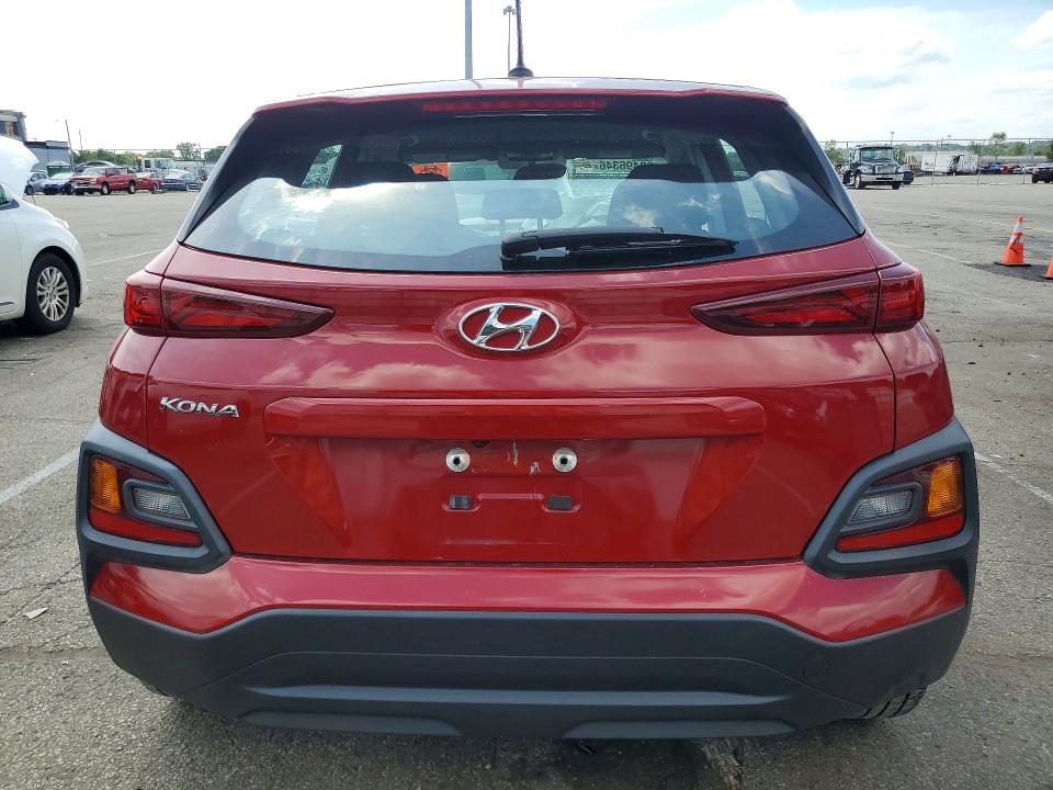 2018 Hyundai Kona VIN KM8K12AA1JU170060 COPART salvage auction — FRONT END, OH - CERT OF TITLE-SALVAGE, sold $875 on 2026-07-24 (photo 6)