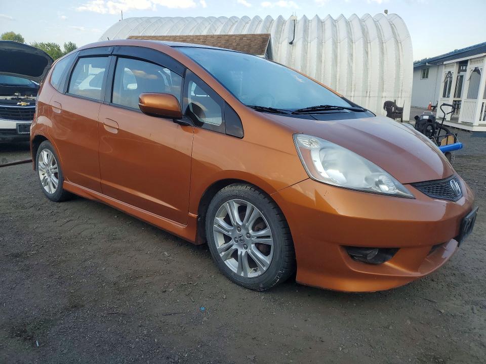 2009 Honda Fit VIN JHMGE88469S036359 COPART salvage auction — MECHANICAL, Ny - Certificate Of Title (P), sold $1,400 on 2026-07-16 (photo 4)