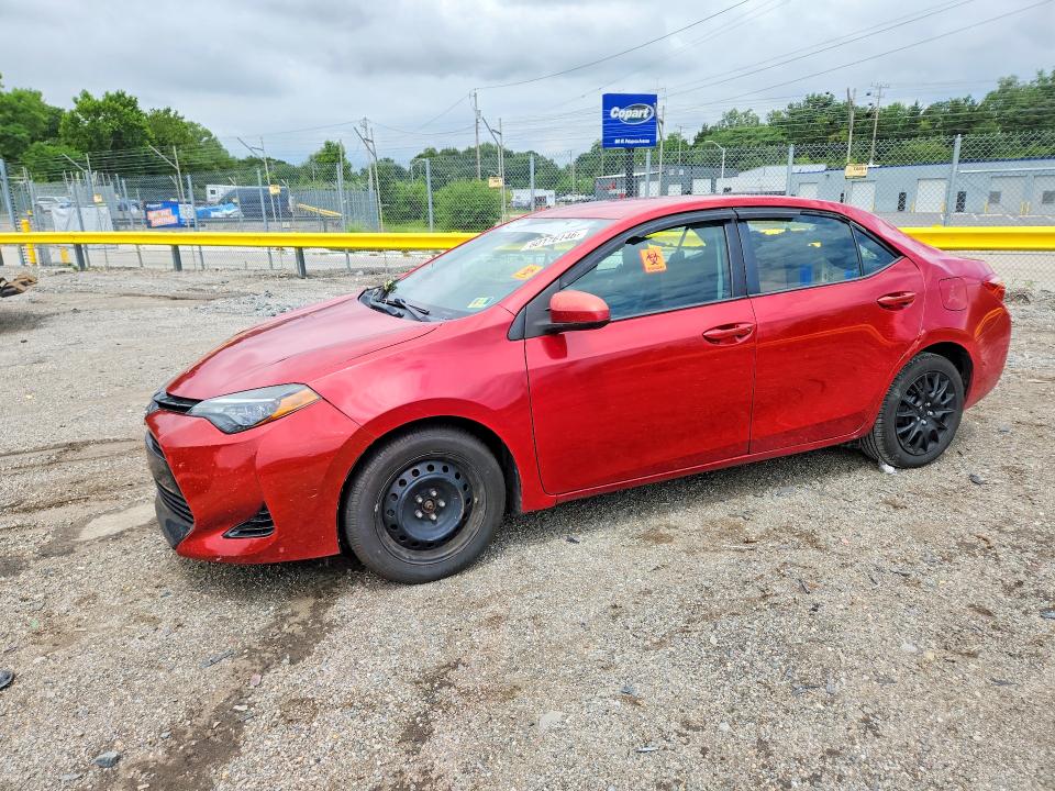 2018 Toyota Corolla VIN 5YFBURHE4JP751949 COPART salvage auction — ROOF, Md - Cert Of Salvage > 75% Damage, sold $175 on 2026-07-30 (photo 1)