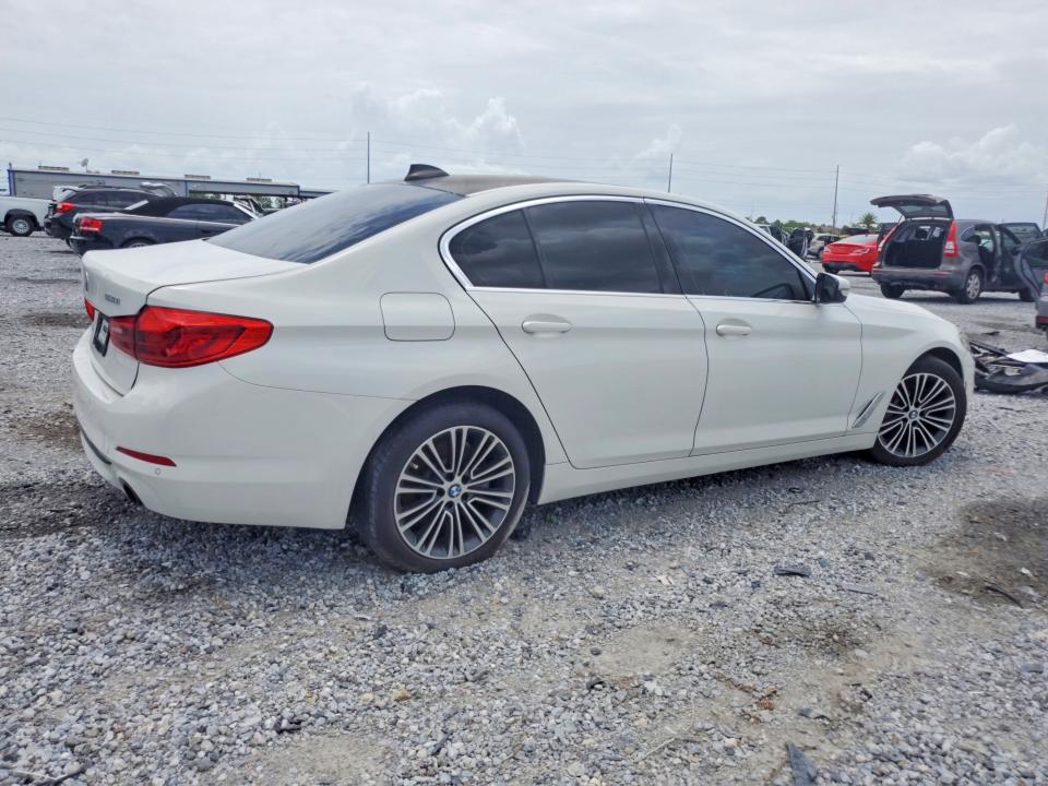2020 BMW 5er VIN WBAJR7C06LCD09165 COPART salvage auction — MECHANICAL, Fl - Certificate Of Title, sold $8,100 on 2026-07-24 (photo 3)