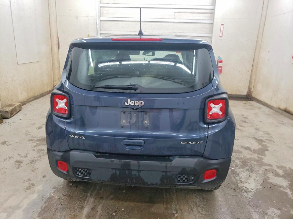 2021 Jeep Renegade VIN ZACNJDAB9MPM38815 COPART salvage auction — FRONT END, Tn - Salvage Certificate, sold $600 on 2026-08-19 (photo 6)