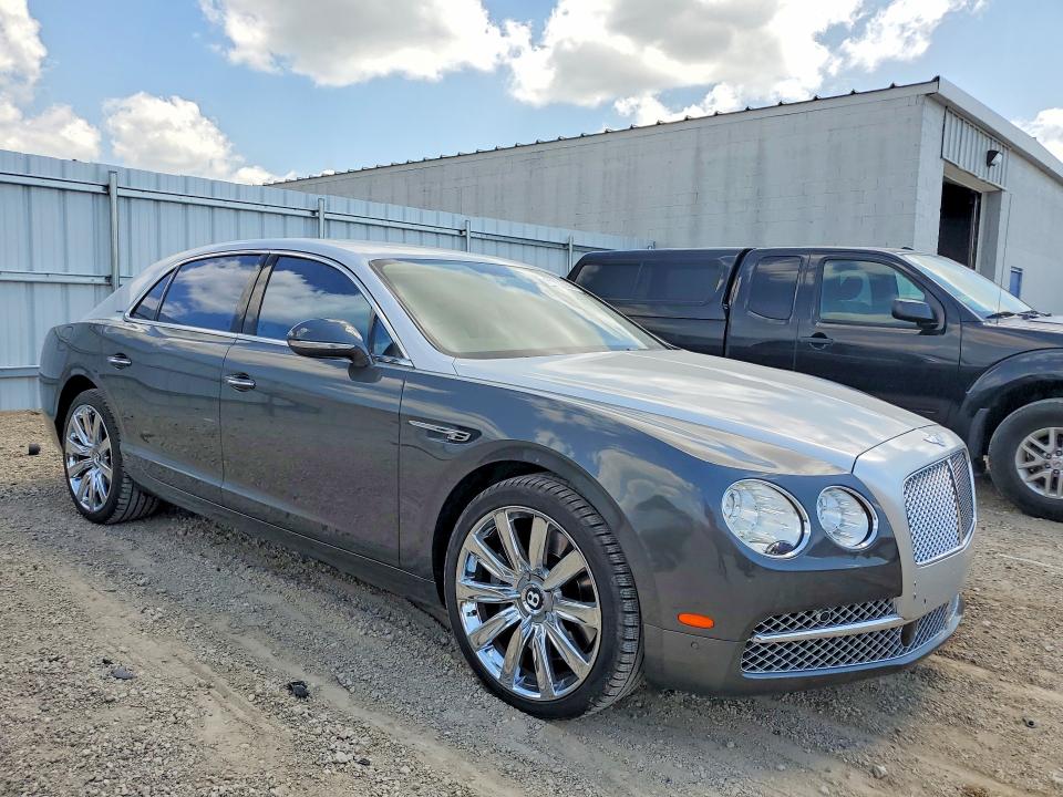 2014 Bentley Flying spur VIN SCBEC9ZAXEC089842 COPART salvage auction — REAR END, Ia - Cert Of Title-Salvage Title, sold $24,100 on 2026-08-26 (photo 4)