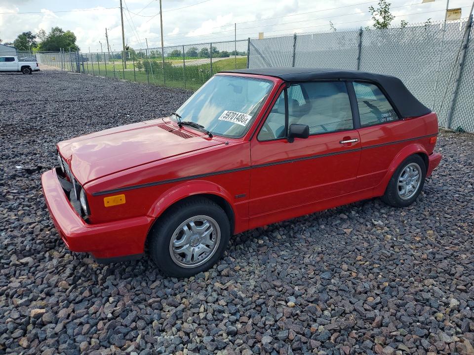 1990 Volkswagen VIN WVWCB5157LK010435 COPART salvage auction — FRONT END, In - Cert Of Title-Salvage Title, sold $60 on 2026-08-18 (photo 1)