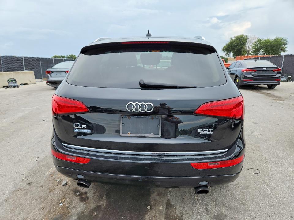 2016 Audi Q5 VIN WA1L2AFP2GA148716 COPART salvage auction — MINOR DENT/SCRATCHES, NH - CERTIFICATE OF TITLE, sold $1,650 on 2026-07-30 (photo 6)