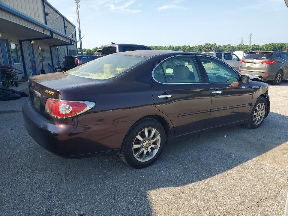 2003 Lexus Es 300 VIN JTHBF30G036015166 COPART salvage auction — FRONT END, Tn - Salvage Certificate, sold $175 on 2026-07-23 (photo 3)