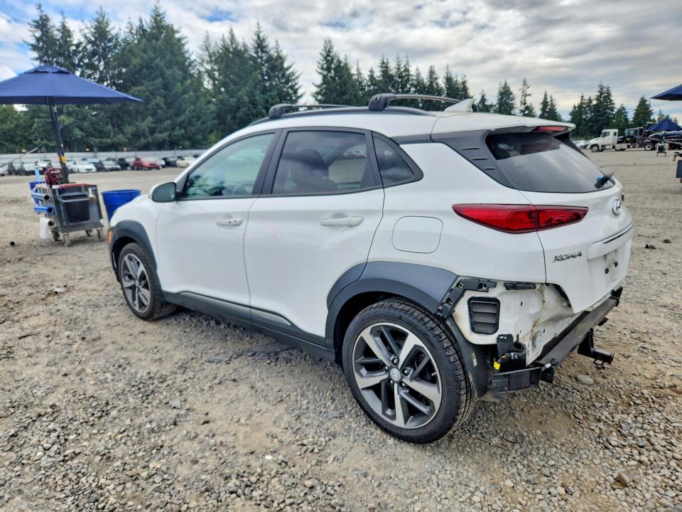 2021 Hyundai Kona VIN KM8K3CA59MU720094 COPART salvage auction — ALL OVER, WA - BILL OF SALE, sold $3,900 on 2026-07-31 (photo 2)