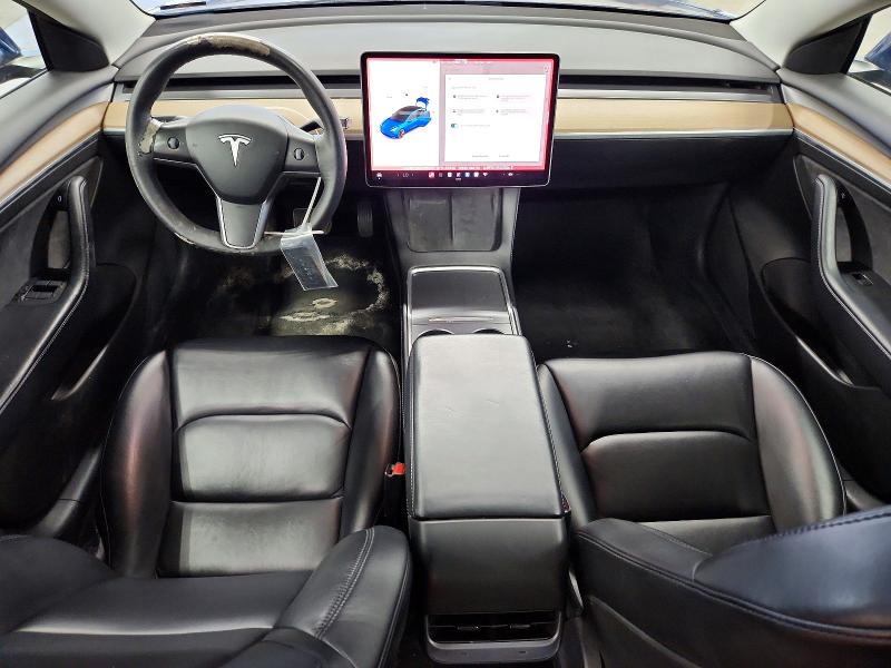 2022 Tesla Model 3 VIN 5YJ3E1EA5NF285728 COPART salvage auction — REAR END, IL - CERTIFICATE OF TITLE, sold $2,100 on 2026-07-27 (photo 8)