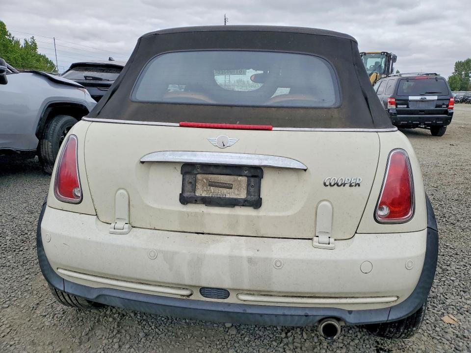 2008 Mini Cooper VIN WMWRF33568TF68164 COPART salvage auction — SIDE, Or - Certificate Of Title, sold $300 on 2026-08-04 (photo 6)