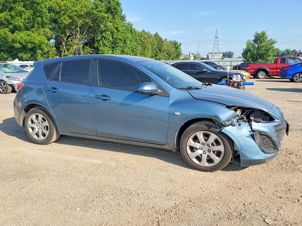 2010 Mazda 3 VIN JM1BL1HF8A1303974 COPART salvage auction — FRONT END, On - Permit No Brand - Unfit, sold $150 on 2026-07-30 (photo 4)