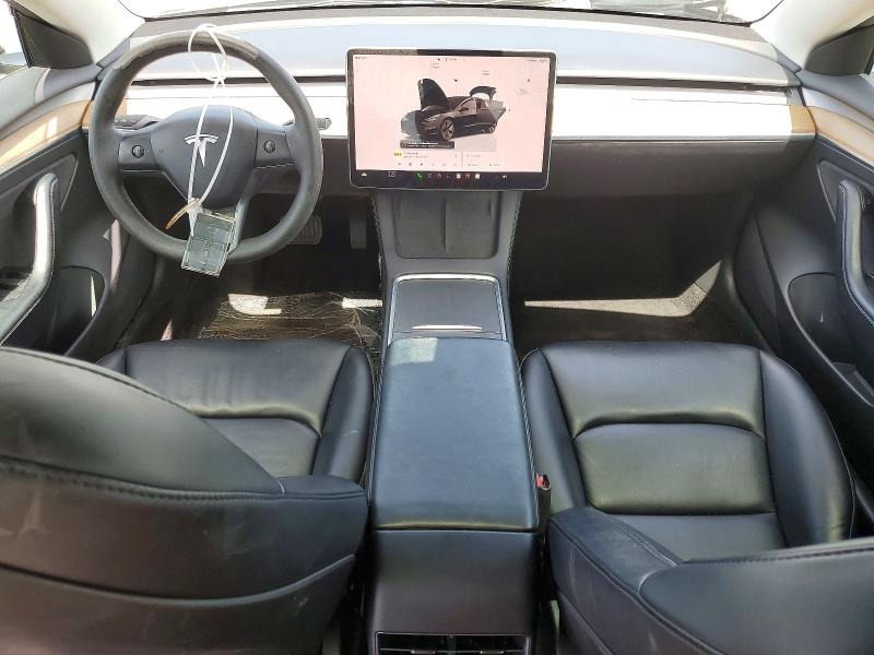 2023 Tesla Model 3 VIN 5YJ3E1EA0PF459479 COPART salvage auction — FRONT END, Fl - Certificate Of Title, sold $6,300 on 2026-07-22 (photo 8)