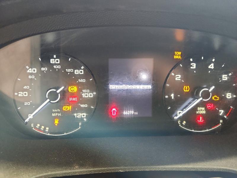 2025 Ram Promaster 2500 VIN 3C6LRVCG5SE512010 COPART salvage auction — MINOR DENT/SCRATCHES, OK - CERTIFICATE OF TITLE (P), sold $10 on 2026-08-03 (photo 9)