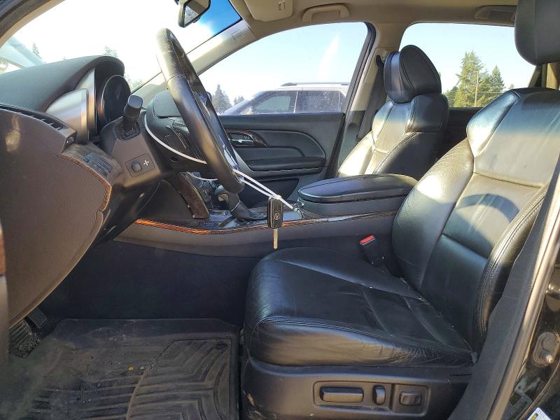 2011 Acura Mdx VIN 2HNYD2H60BH529887 COPART salvage auction — FRONT END, WA - BILL OF SALE, sold $750 on 2026-07-24 (photo 7)