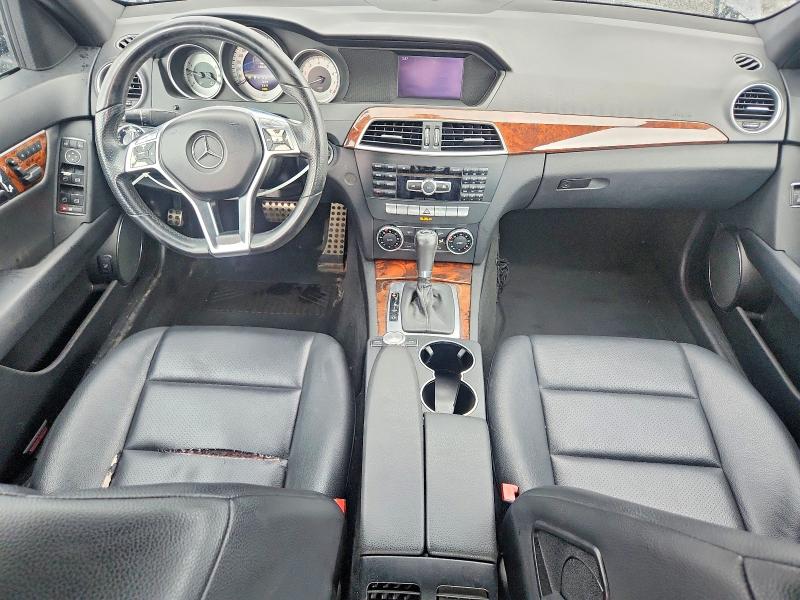 2013 Mercedes-benz C-klasse VIN WDDGF8AB8DR276753 COPART salvage auction — FRONT END, Ct - Cert Of Title-Salvage, sold $1,100 on 2026-07-28 (photo 8)