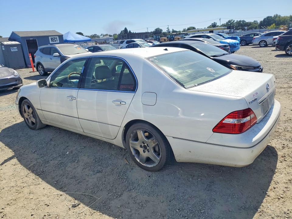 2005 Lexus Ls 430 VIN JTHBN36F155014750 COPART salvage auction — MINOR DENT/SCRATCHES, Ca - Dis/Dlr/Exp Only Clean Title, sold $450 on 2026-07-16 (photo 2)