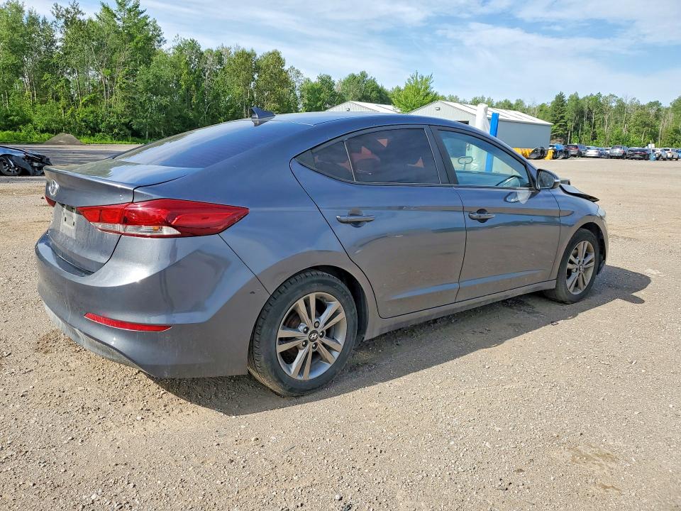 2018 Hyundai Elantra VIN KMHD84LF6JU699870 COPART salvage auction — FRONT END, ON - PERMIT SALVAGE, sold $600 on 2026-07-23 (photo 3)