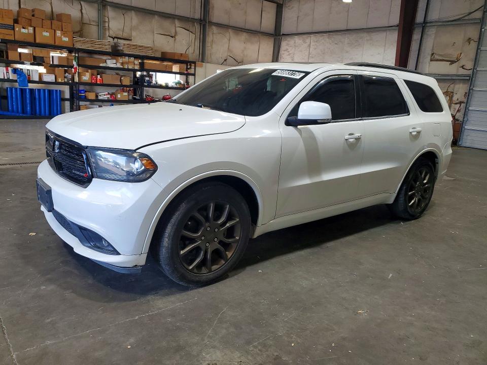2017 Dodge Durango VIN 1C4RDHDG0HC805718 COPART salvage auction — MINOR DENT/SCRATCHES, Or - Certificate Of Title, sold $1,350 on 2026-07-09 (photo 1)