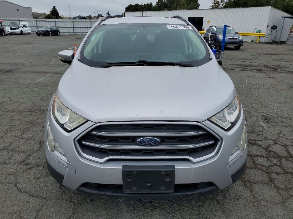 2018 Ford Ecosport VIN MAJ3P1TEXJC243469 COPART salvage auction — SIDE, CA - SALVAGE CERTIFICATE, sold $1,000 on 2026-07-24 (photo 5)