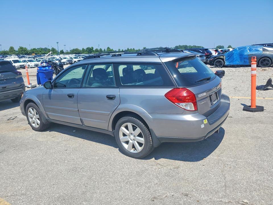 2009 Subaru Outback VIN 4S4BP61C297347880 COPART salvage auction — MINOR DENT/SCRATCHES, Mo - Certificate Of Title, sold $675 on 2026-07-17 (photo 2)