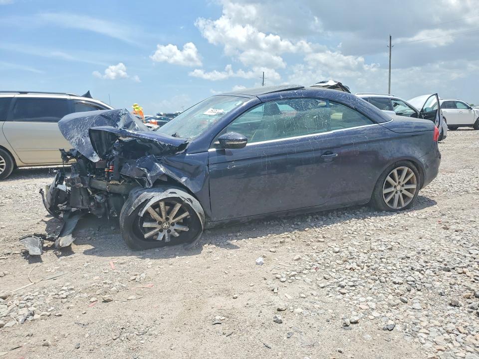 2009 Volkswagen Eos VIN WVWBA71FX9V021536 COPART salvage auction — FRONT END, Tx - Salvage Vehicle Title, sold $100 on 2026-08-06 (photo 1)