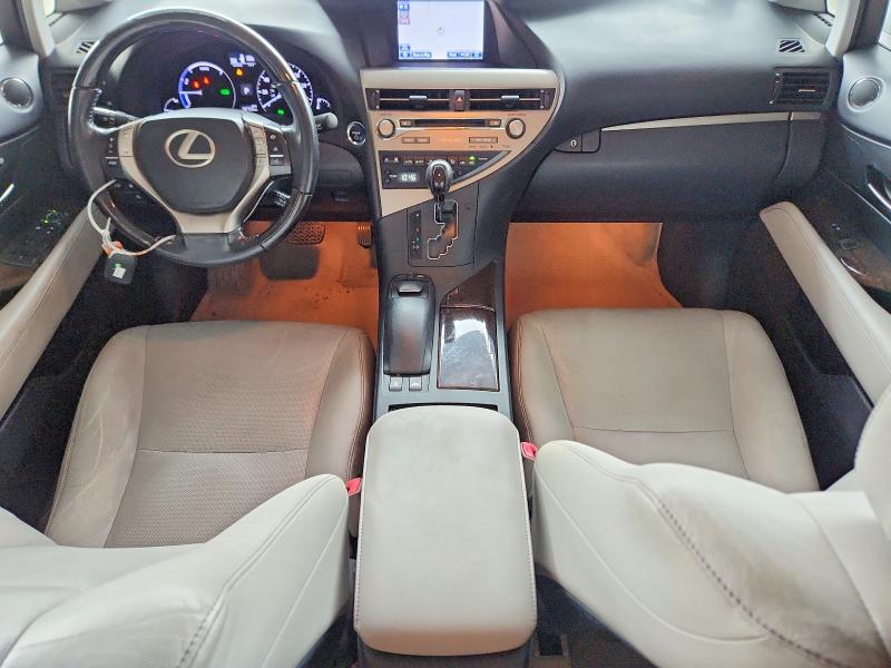 2013 Lexus Rx VIN JTJZB1BAXD2411118 COPART salvage auction — REAR END, Ca - Salvage Certificate, sold $7,200 on 2026-09-02 (photo 8)