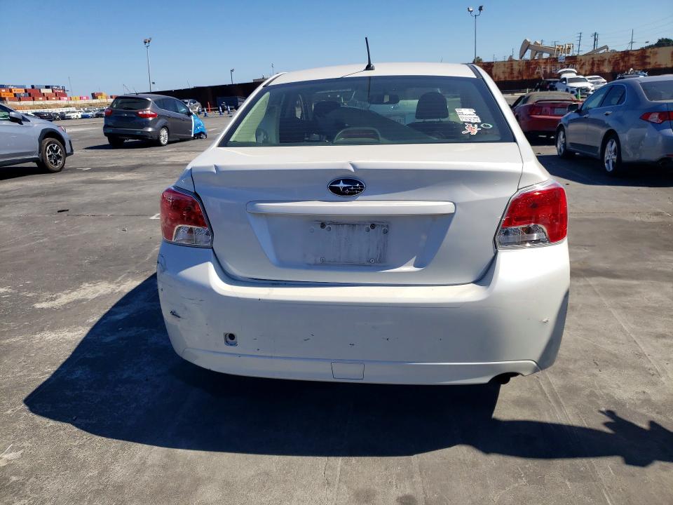 2014 Subaru Impreza VIN JF1GJAC67EH015093 COPART salvage auction — FRONT END, Ca - Salvage Certificate, sold $1,200 on 2026-07-15 (photo 6)