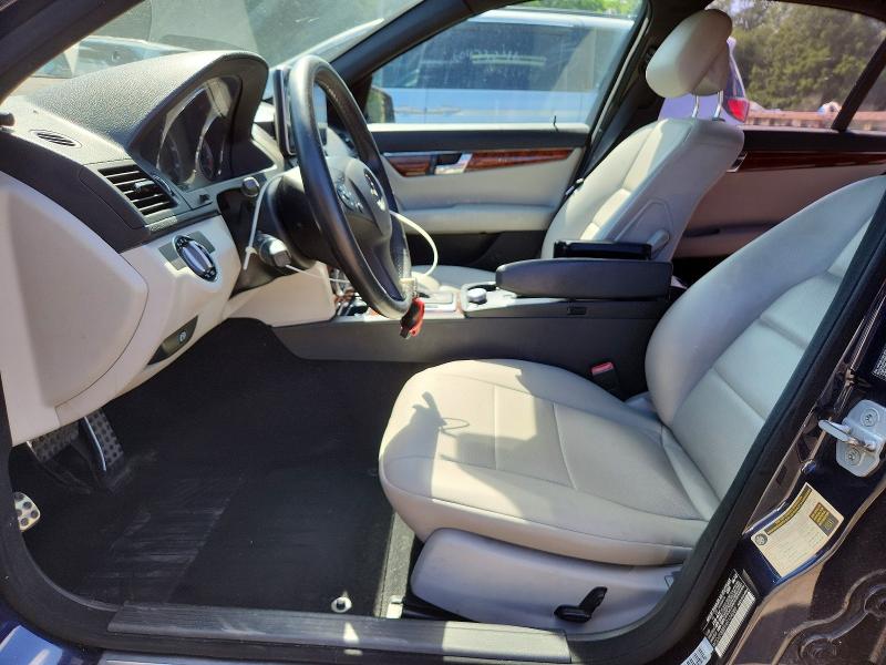 2010 Mercedes-benz C class VIN WDDGF8BB9AR124085 COPART salvage auction — MINOR DENT/SCRATCHES, NY - CERTIFICATE OF TITLE, sold $500 on 2026-07-19 (photo 7)