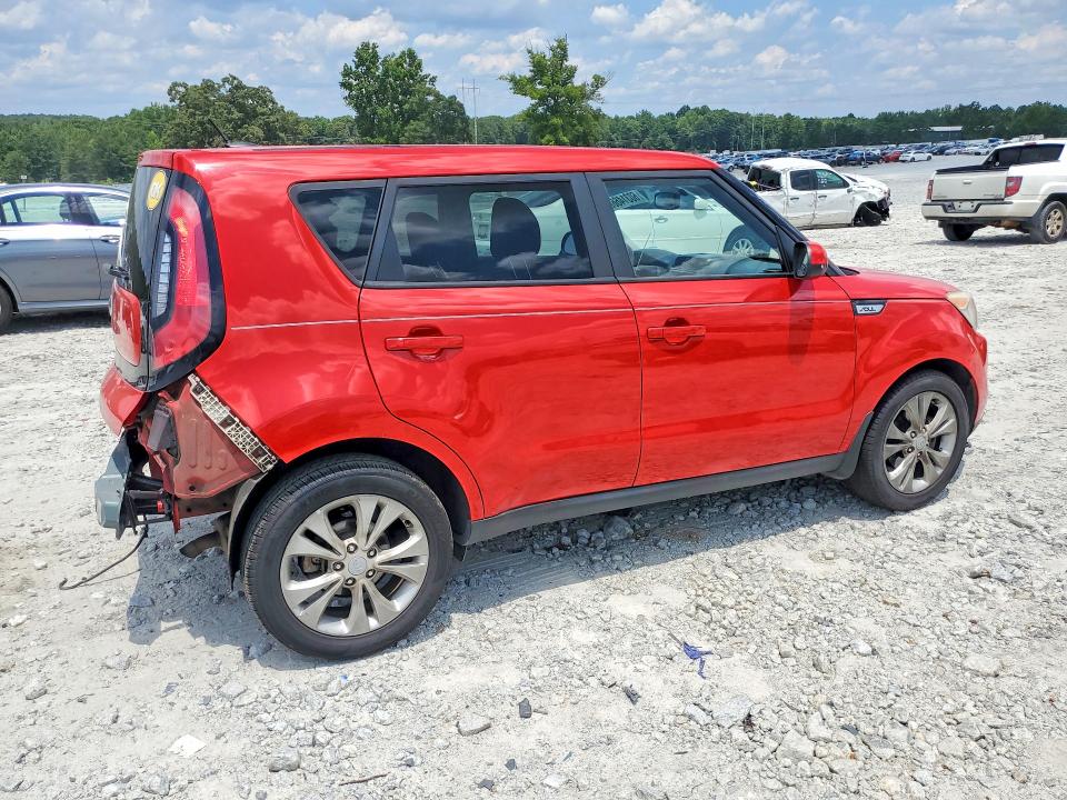2016 Kia Soul VIN KNDJP3A57G7867893 COPART salvage auction — REAR END, Salvage Title, sold $800 on 2026-07-13 (photo 3)