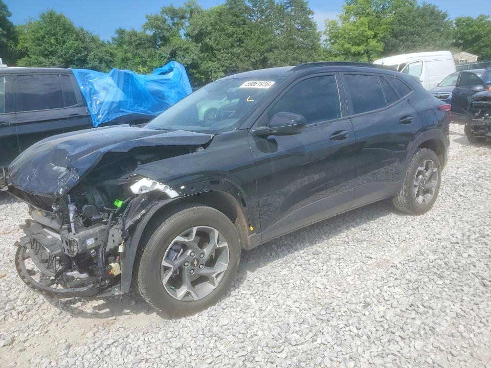 2024 Chevrolet Trax VIN KL77LHE24RC222984 COPART salvage auction — FRONT END, Tn - Salvage Certificate, sold $1,100 on 2026-07-30 (photo 1)