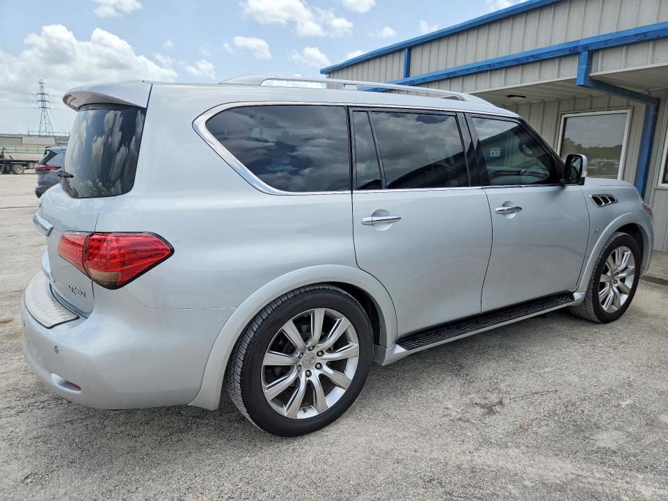 2014 Infiniti Qx80 VIN JN8AZ2NF6E9554542 COPART salvage auction — MINOR DENT/SCRATCHES, Tx - Certificate Of Title, sold $5,000 on 2026-07-28 (photo 3)