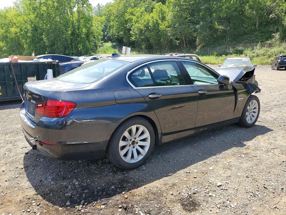 2013 BMW 5er VIN WBAXH5C54DD113358 COPART salvage auction — FRONT END, Ny - Mv-907A Salvage Certificate, sold $325 on 2026-07-28 (photo 3)