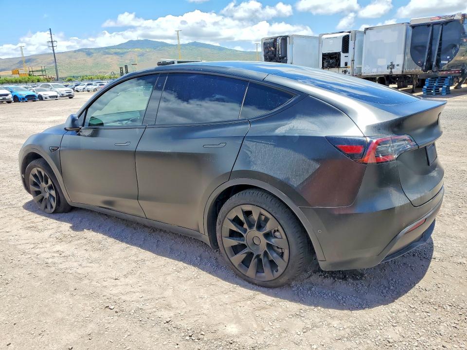 2022 Tesla Model y VIN 7SAYGDEE2NF445815 COPART salvage auction — FRONT END, Hi - Certificate Of Salvage, sold $4,250 on 2026-07-29 (photo 2)
