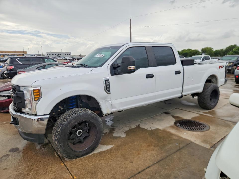 2019 Ford F250 VIN 1FT7W2B62KEC76776 COPART salvage auction — SIDE, TX - CERTIFICATE OF TITLE (P), sold $9,900 on 2026-07-27 (photo 1)