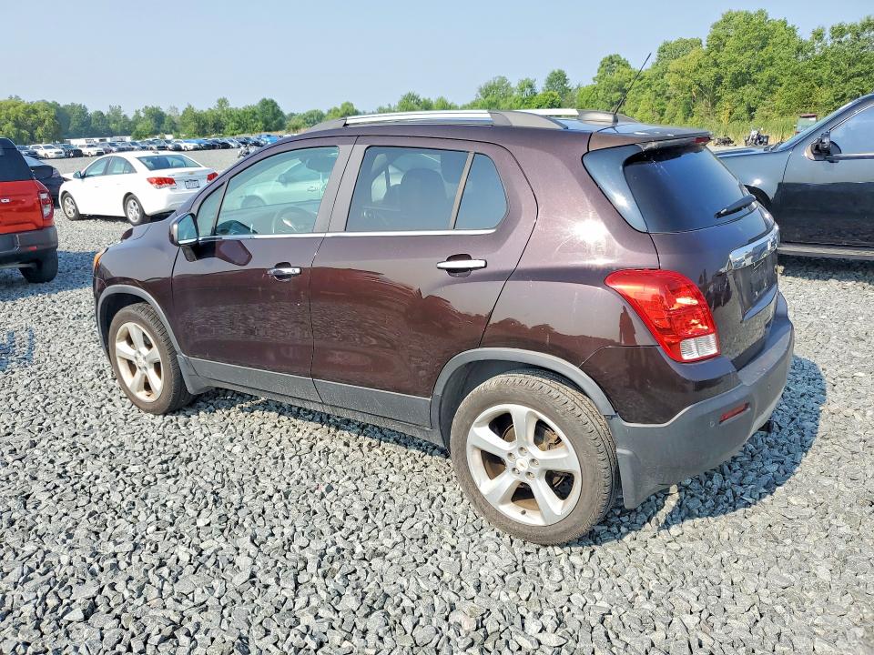 2015 Chevrolet Trax VIN KL7CJTSB8FB132783 COPART salvage auction — NORMAL WEAR, Oh - Certificate Of Title, sold $200 on 2026-07-30 (photo 2)