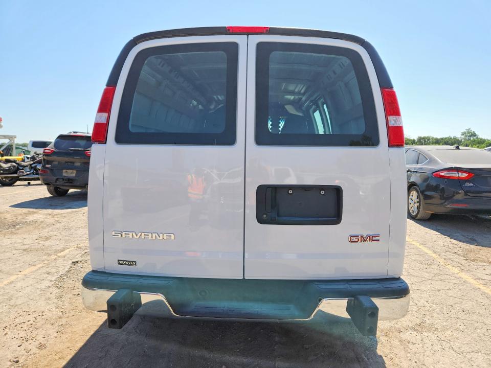 2024 Gmc Savana VIN 1GTW7AFP2R1190603 COPART salvage auction — WATER/FLOOD, Mi - Cert Of Title-Salvage Flood, sold $11,600 on 2026-08-19 (photo 6)
