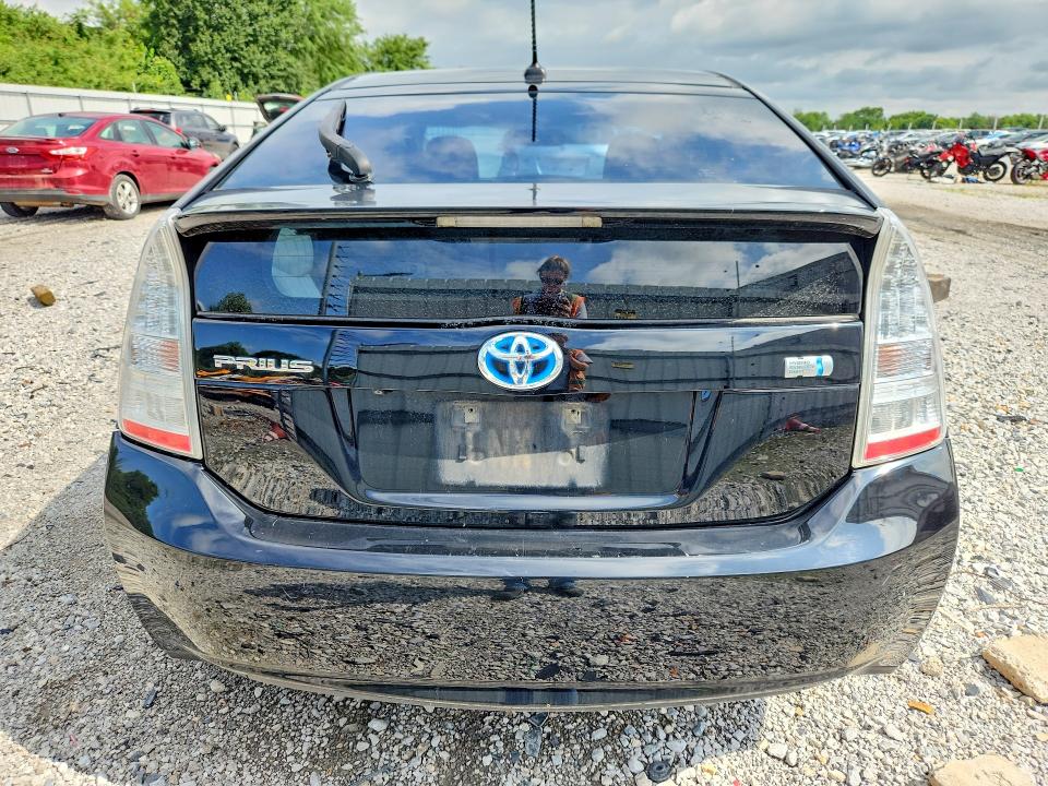 2010 Toyota Prius VIN JTDKN3DU9A5070741 COPART salvage auction — REAR END, Ar - Certificate Of Title (P), sold $2,000 on 2026-07-27 (photo 6)