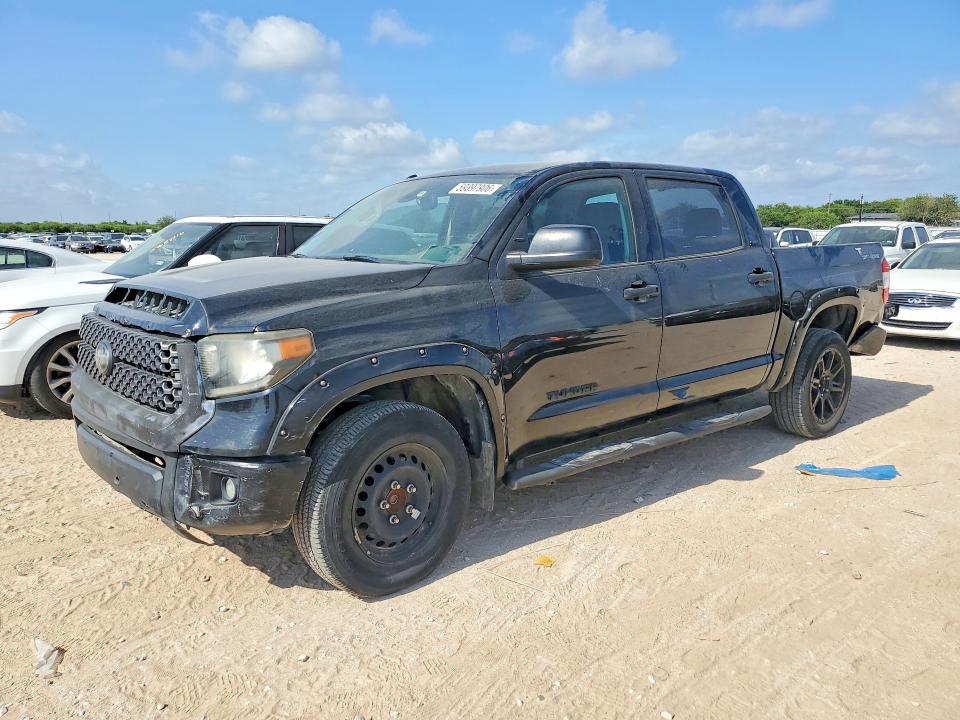 2018 Toyota Tundra VIN 5TFEM5F17JX131958 COPART salvage auction — FRONT END, TX - CERTIFICATE OF TITLE, sold $7,700 on 2026-07-30 (photo 1)