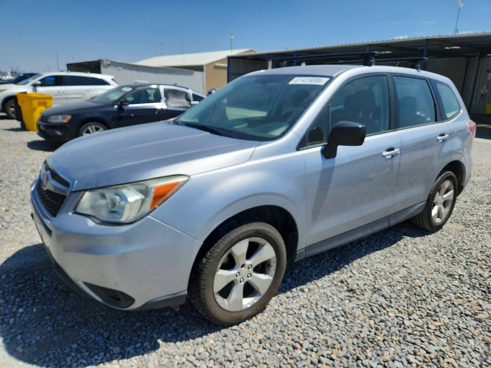 2014 Subaru Forester VIN JF2SJAAC0EH490518 COPART salvage auction — MECHANICAL, CO - DIS/DLR/EXP ONLY CLEAN TITLE, sold $2,376 on 2026-07-21 (photo 1)