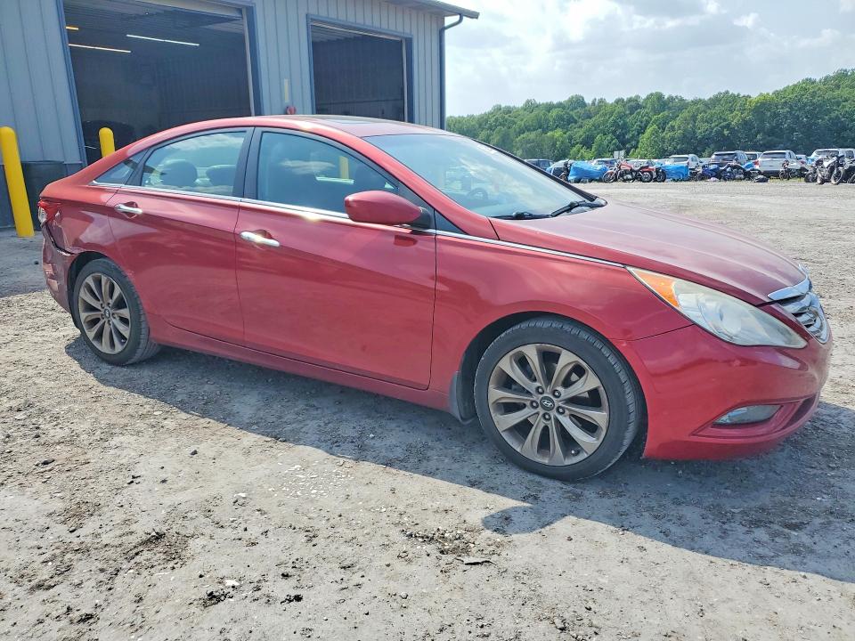2012 Hyundai Sonata VIN 5NPEC4AC2CH447529 COPART salvage auction — REAR END, Pa - Certificate Of Salvage, sold $975 on 2026-08-22 (photo 4)