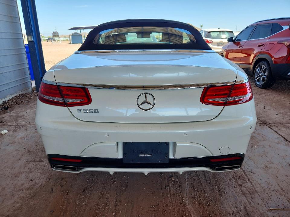 2017 Mercedes-benz VIN WDDXK8CB1HA020841 COPART salvage auction — FRONT END, Az - Certificate Of Title, sold $27,264 on 2026-08-10 (photo 6)