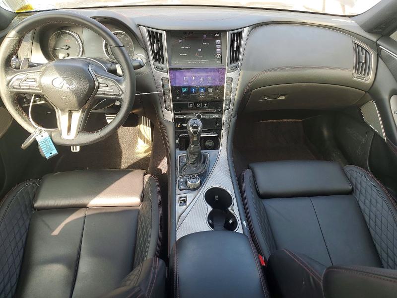 2018 Infiniti Q50 VIN JN1FV7AR3JM480808 COPART salvage auction — FRONT END, Ny - Mv-907A Salvage Certificate, sold $3,050 on 2026-07-20 (photo 8)